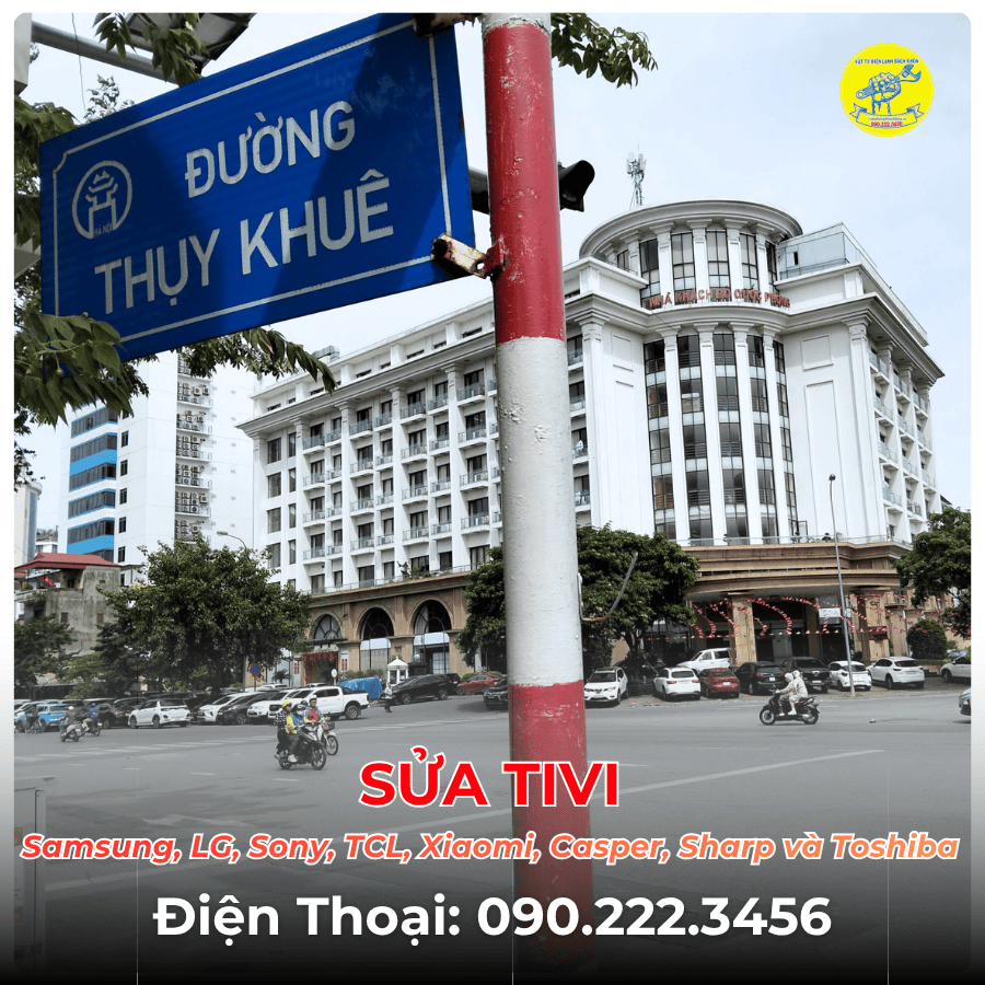 SỬA TIVI TẠI ĐƯỜNG THỤY KHUÊ