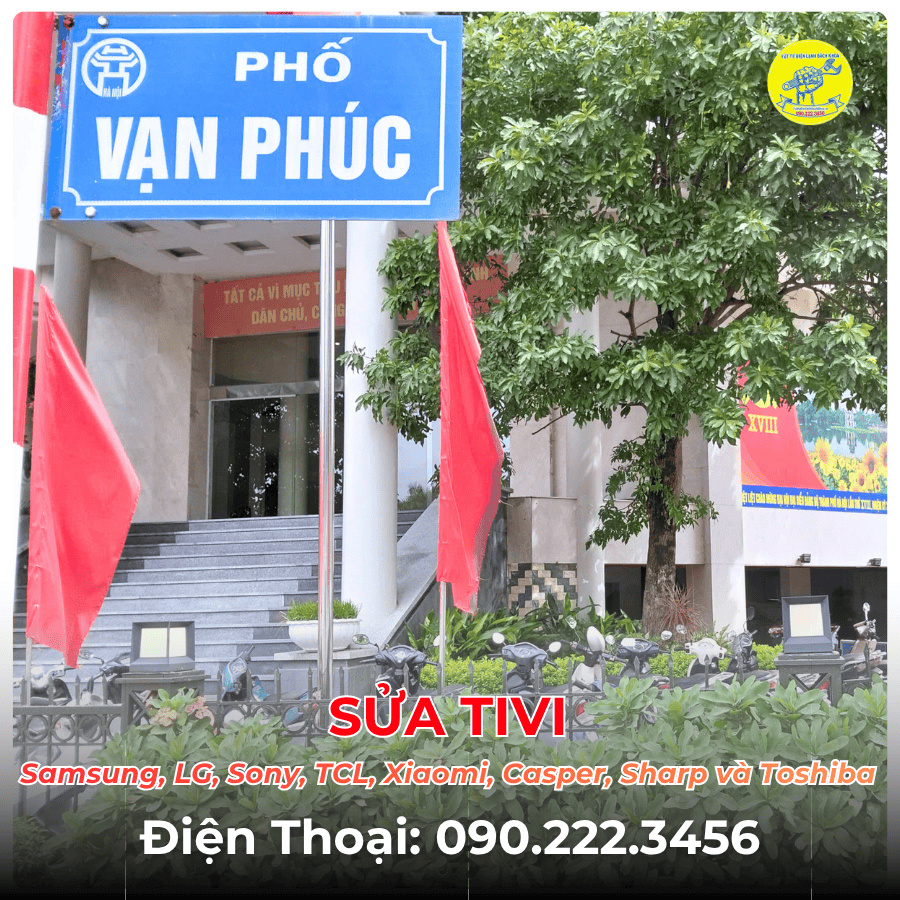 SỬA TIVI TẠI PHỐ VẠN PHÚC