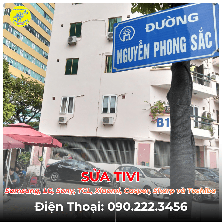 SỬA TIVI TẠI ĐƯỜNG NGUYỄN PHONG SẮC