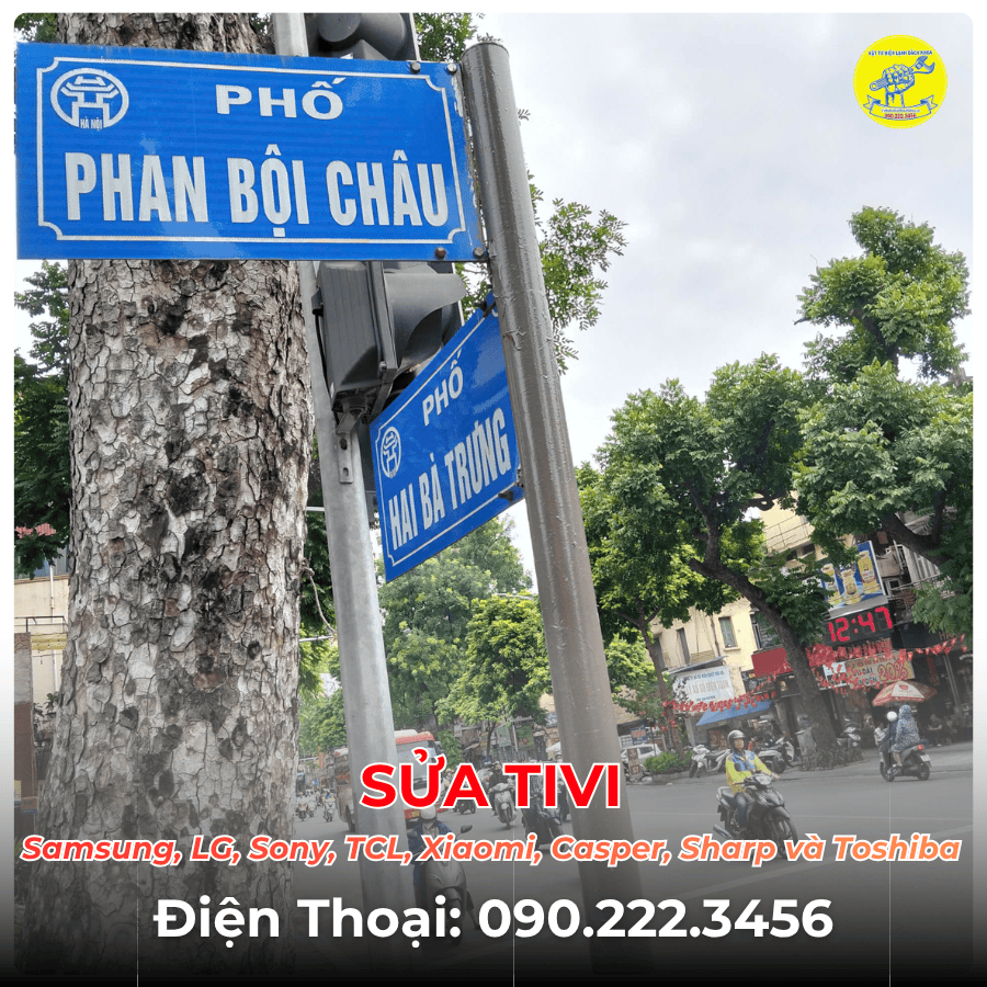 SỬA TIVI TẠI PHỐ PHAN BỘI CHÂU