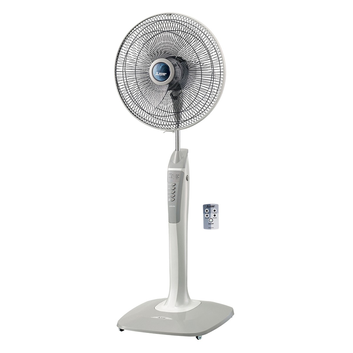 Quạt cây Mitsubishi LV16-RA SF-GY xám nhạt - hàng chính hãng