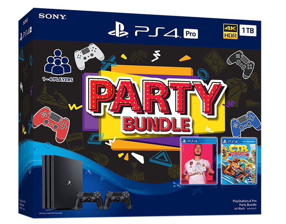Máy chơi game PS4 Pro Party Bundle CUH-7218B PTY