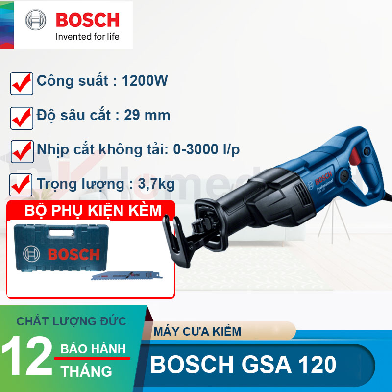 Máy Cưa Kiếm Bosch GSA 120