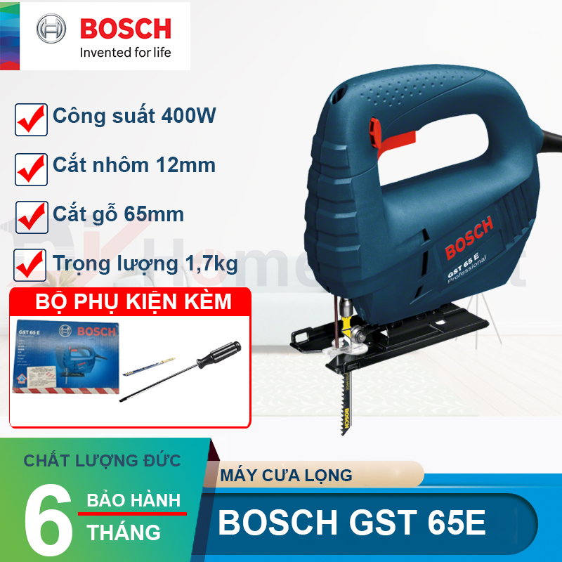 Máy cưa lọng Bosch GST 65E