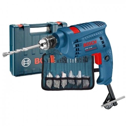 Bộ máy khoan động lực BOSCH GSB 10RE Vali và SET 100 món
