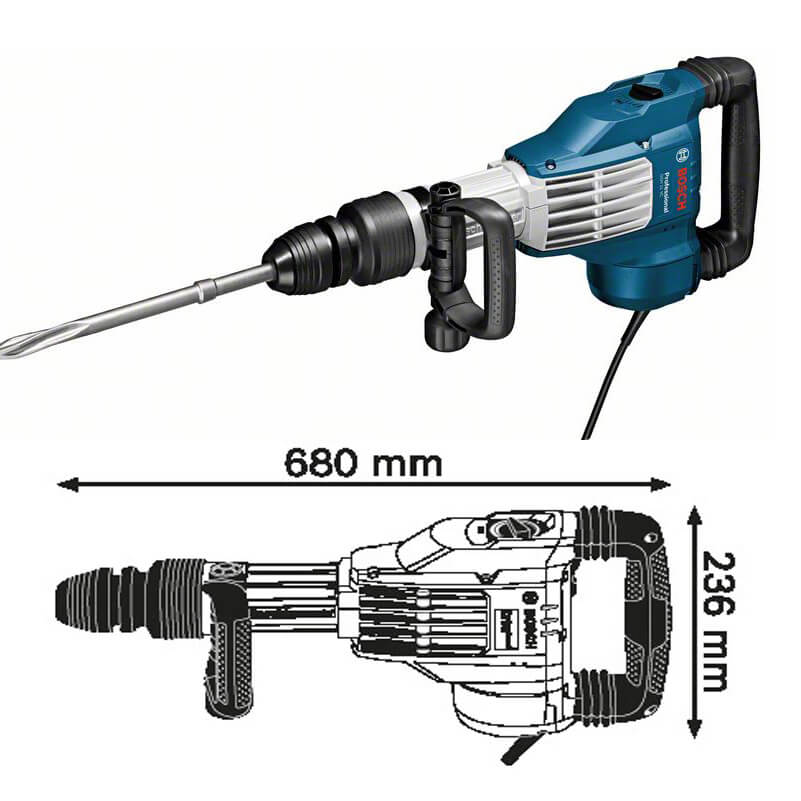 Máy đục bê tông Bosch GSH 11 VC