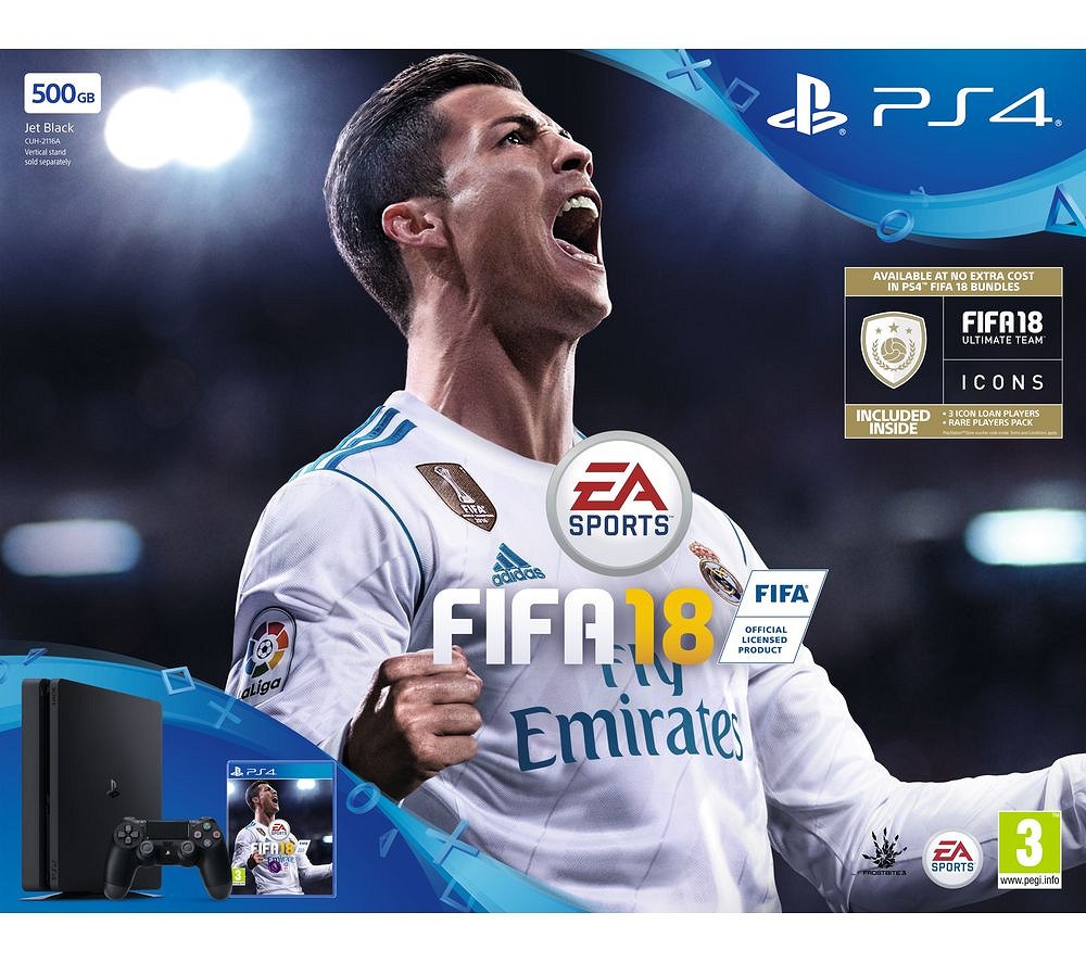 Máy PS4 Sony Slim 500GB CUH-2106A B01 (FiFa18 bundle)