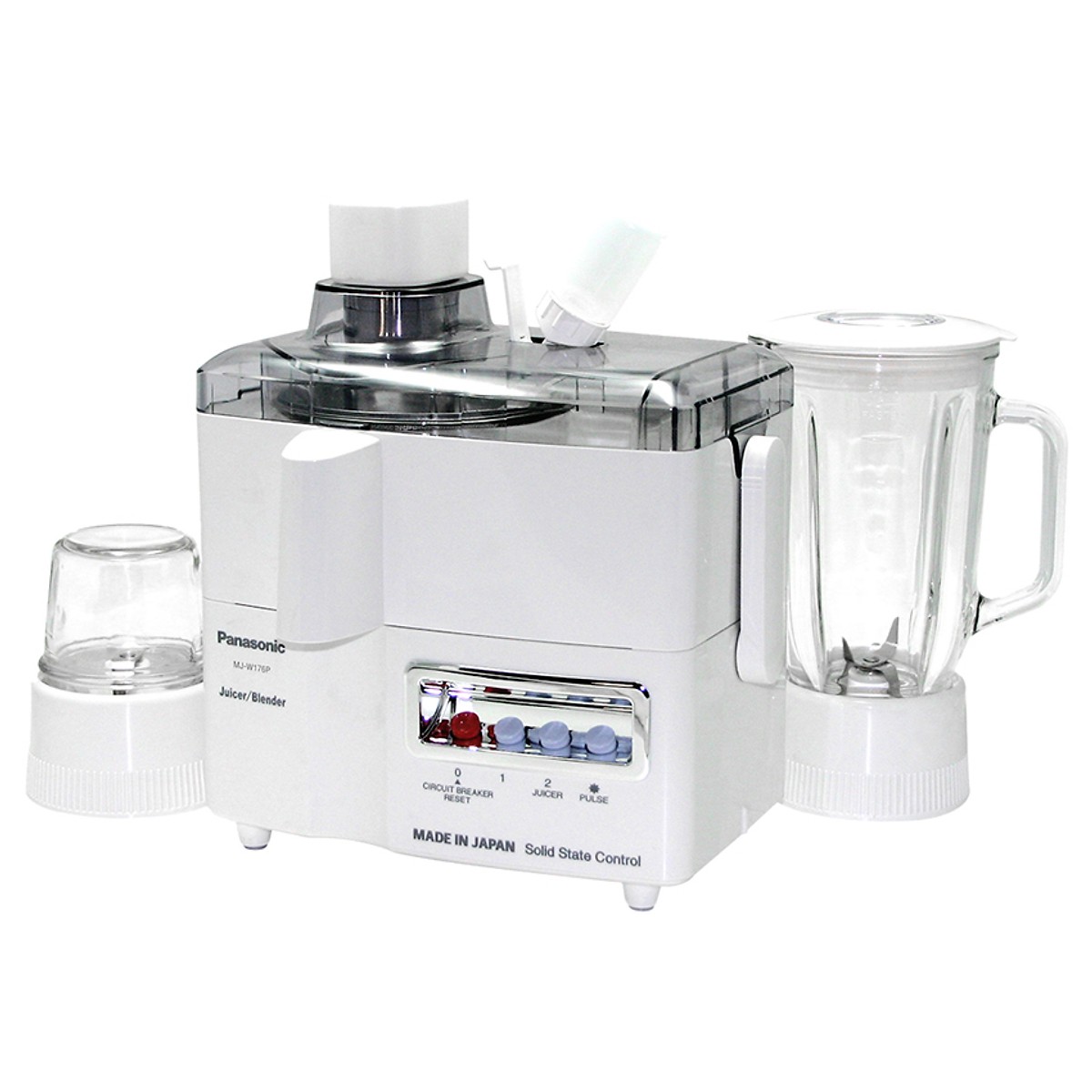 Máy xay ép đa năng Panasonic PAXD-MJ-M176PWRA - 1L (Trắng) - Hàng chính hãng