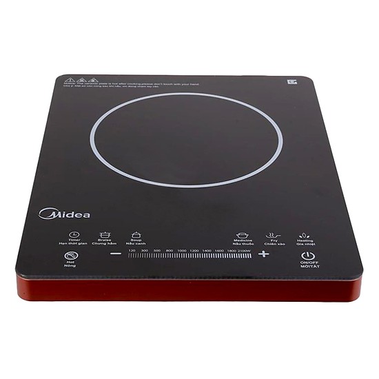 Bếp hồng ngoại Midea MIR-T2115DB - Đen - Hàng chính hãng