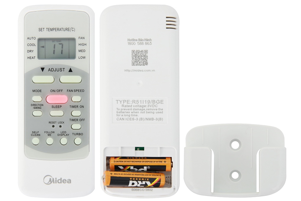 Điều hòa Midea 1 chiều 12000BTU MSAFB-13CRN8