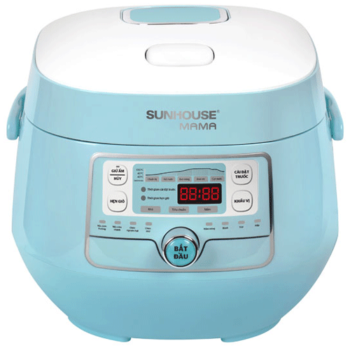 Nồi cơm điện tử Sunhouse Mama SHD8852B 1L