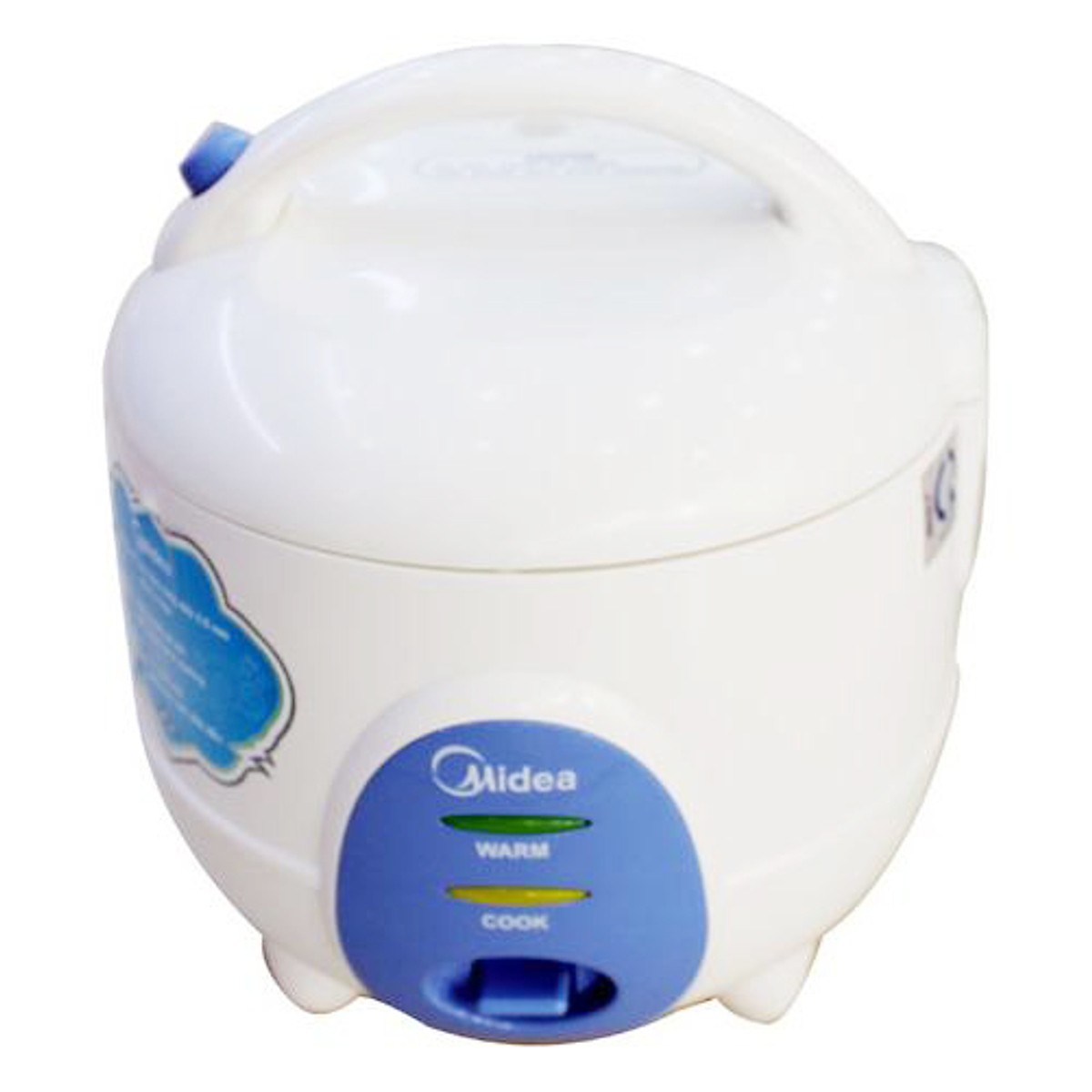Nồi cơm nắp gài Midea MR-CM06SB – 0.6 Lít - hàng chính hãng