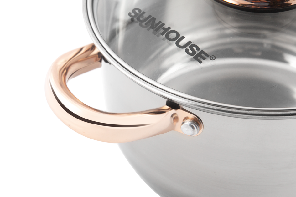 Nồi inox 5 đáy Sunhouse SHG24224