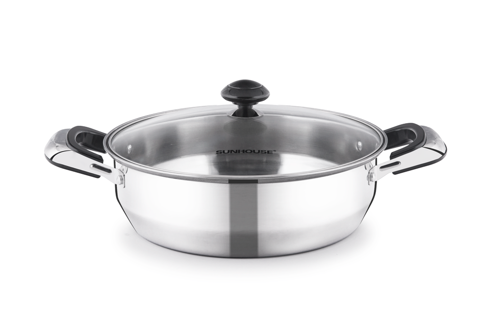Nồi lẩu inox 1 đáy Sunhouse SHL24