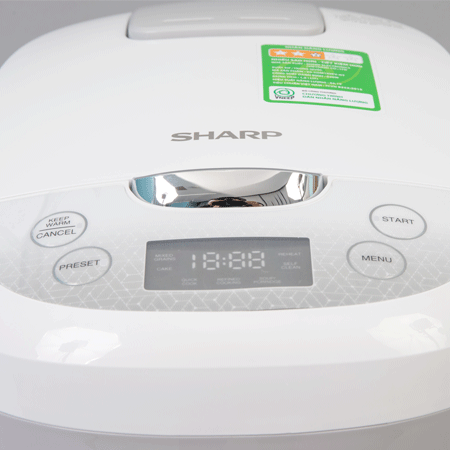 Nồi cơm điện Sharp KS-COM180EV-GY