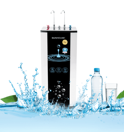 Máy lọc nước R.O nóng lạnh 10 lõi Sunhouse SHR76210CK