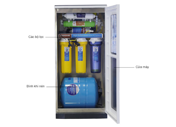 Máy lọc nước R.O 9 lõi Sunhouse SHR8669B