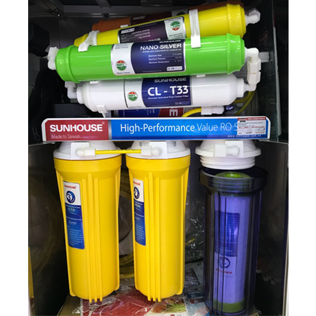 Máy lọc nước R.O 9 lõi Sunhouse SHR8669B