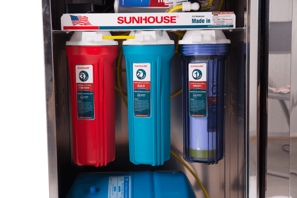 Máy lọc nước R.O 10 lõi Sunhouse SHR88210K