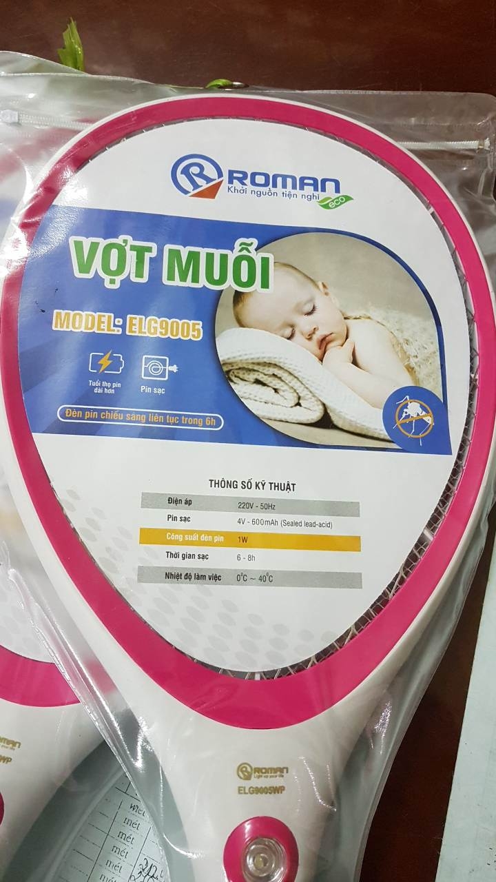Vợt muỗi Roman - ELG9005
