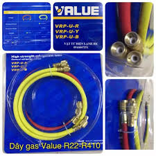 Dây nạp gas Value R410 90CM  (Liên hệ: 090.222.3456)
