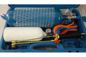 Bộ đồ hàn kèm bình ô xi 2 mỏ màu xanh - Vận chuyển miễn phí toàn quốc