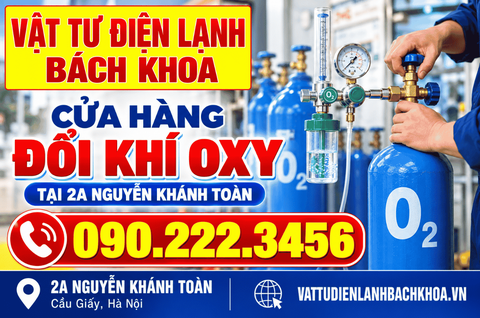 Địa chỉ đổi khí Oxy tại KĐT Vinhomes Skylake 0902223456