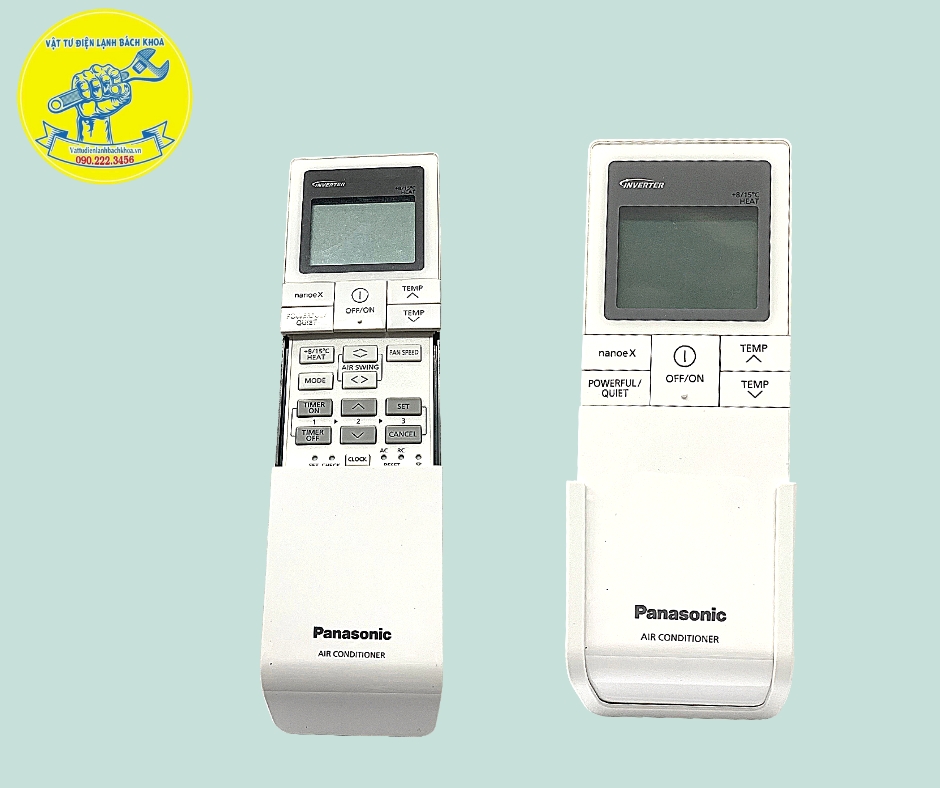 Điều khiển điều hòa Panasonic inverter - Hàng chính hãng bảo hành 1 năm