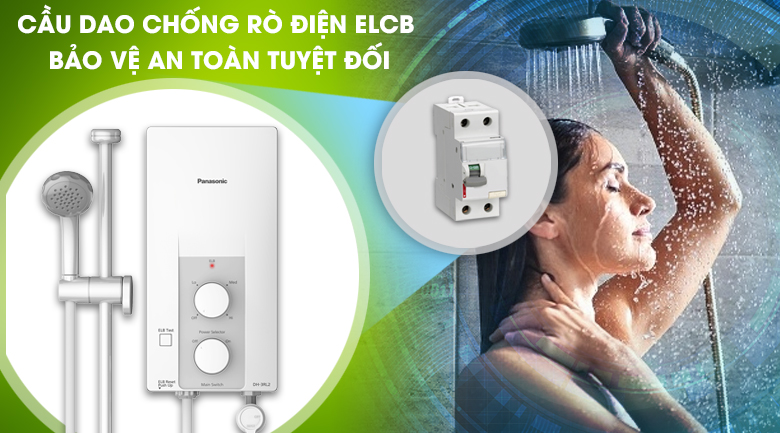 Bình nước nóng trực tiếp Panasonic DH-3RL2VH