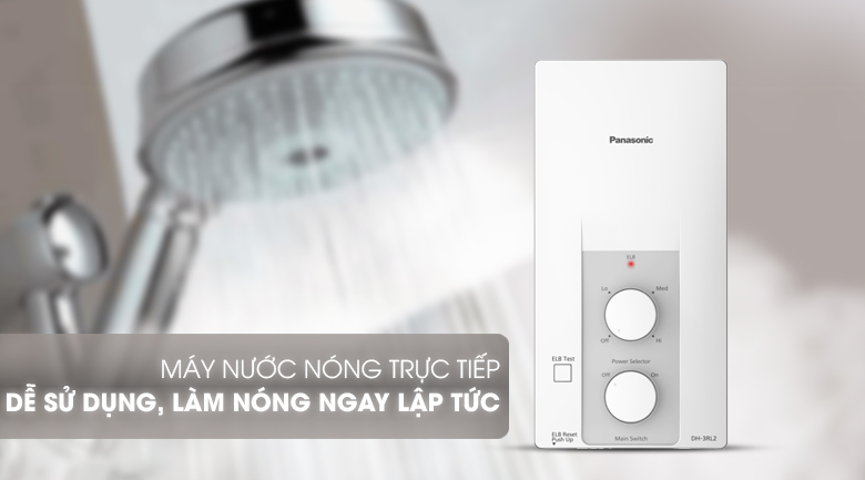 Bình nước nóng trực tiếp Panasonic DH-3RL2VH