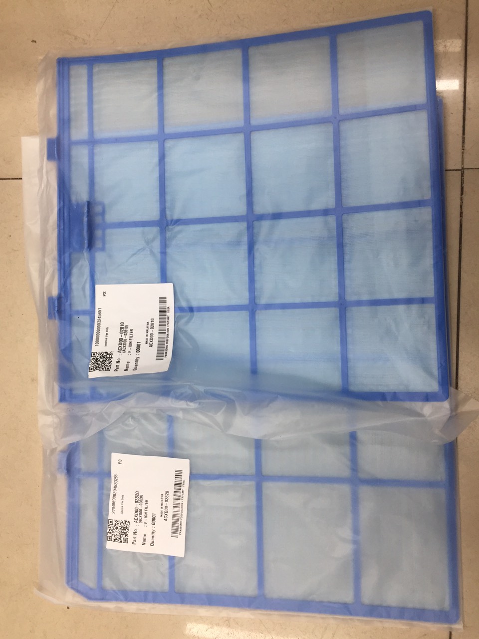 Lưới lọc mặt lạnh điều hòa Panasonic (9 -12:120.00đ)  (18 - 24: 180.000đ) ĐT : 0902223456