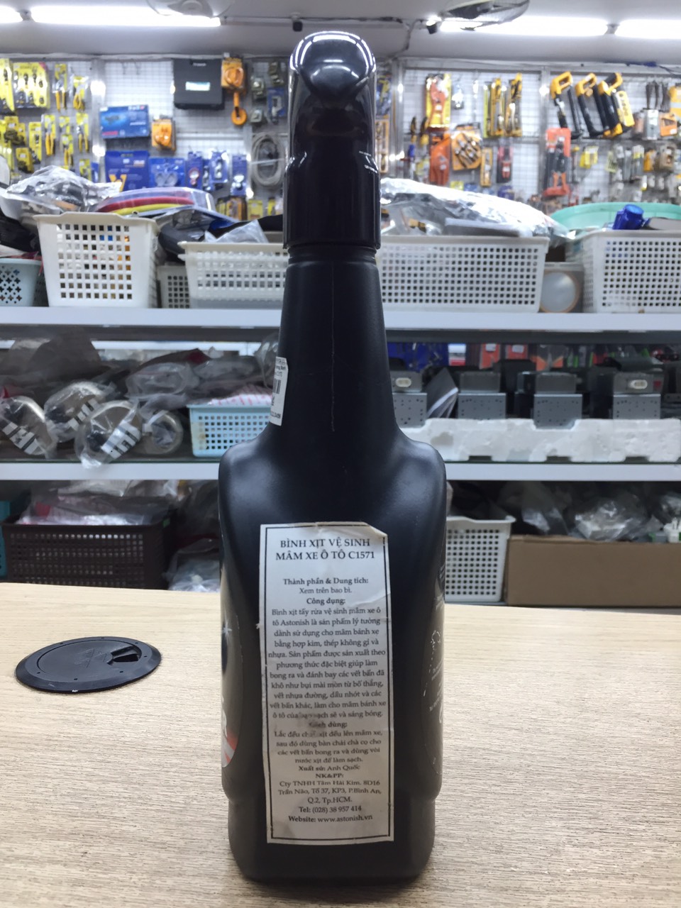 Bình xịt vệ sinh mâm và bố thắng xe ô tô Astonish C1571 750ml Anh Quốc