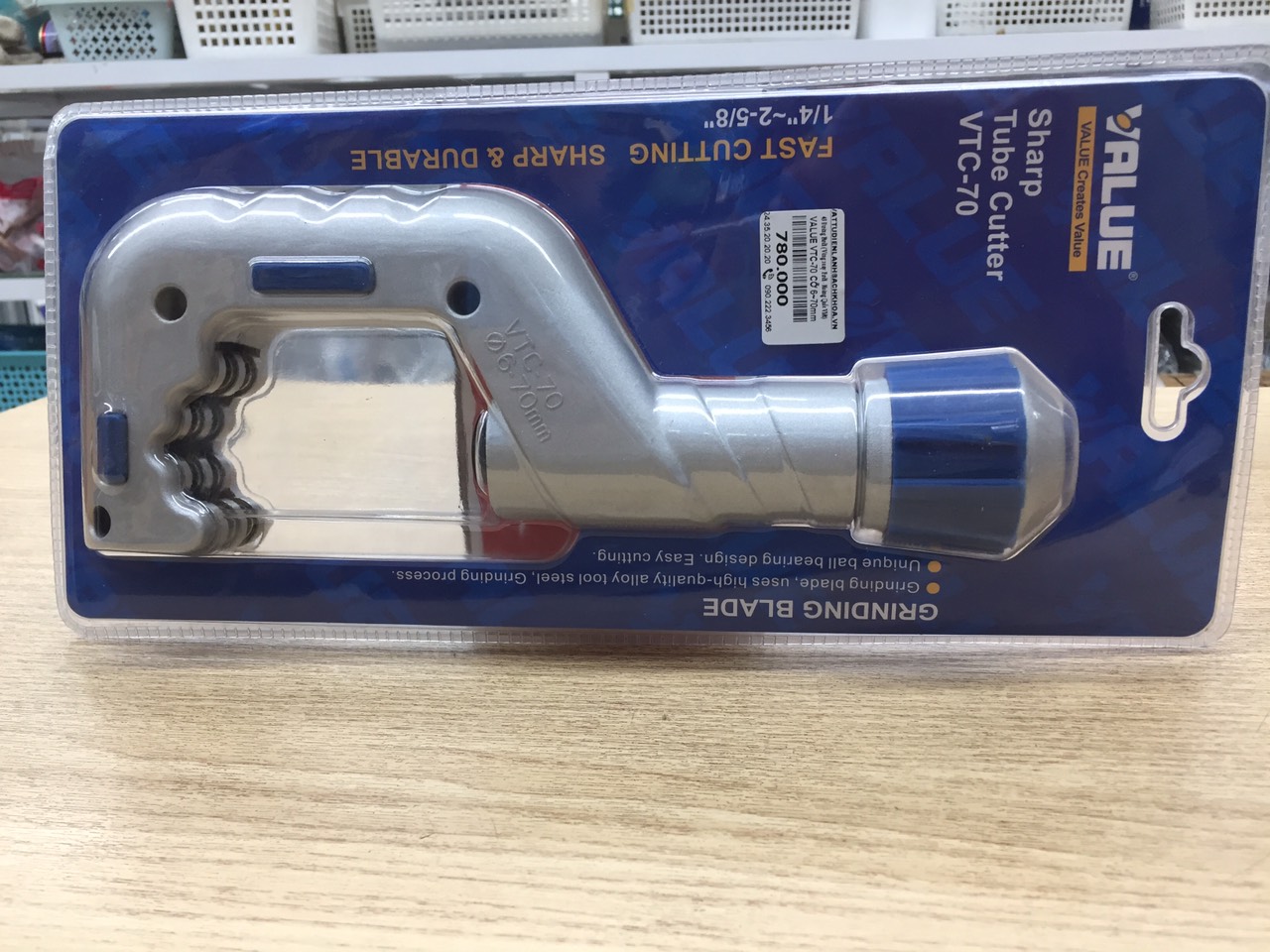 Dao Cắt Ống Đồng VALUE VTC-70 Chính hãng