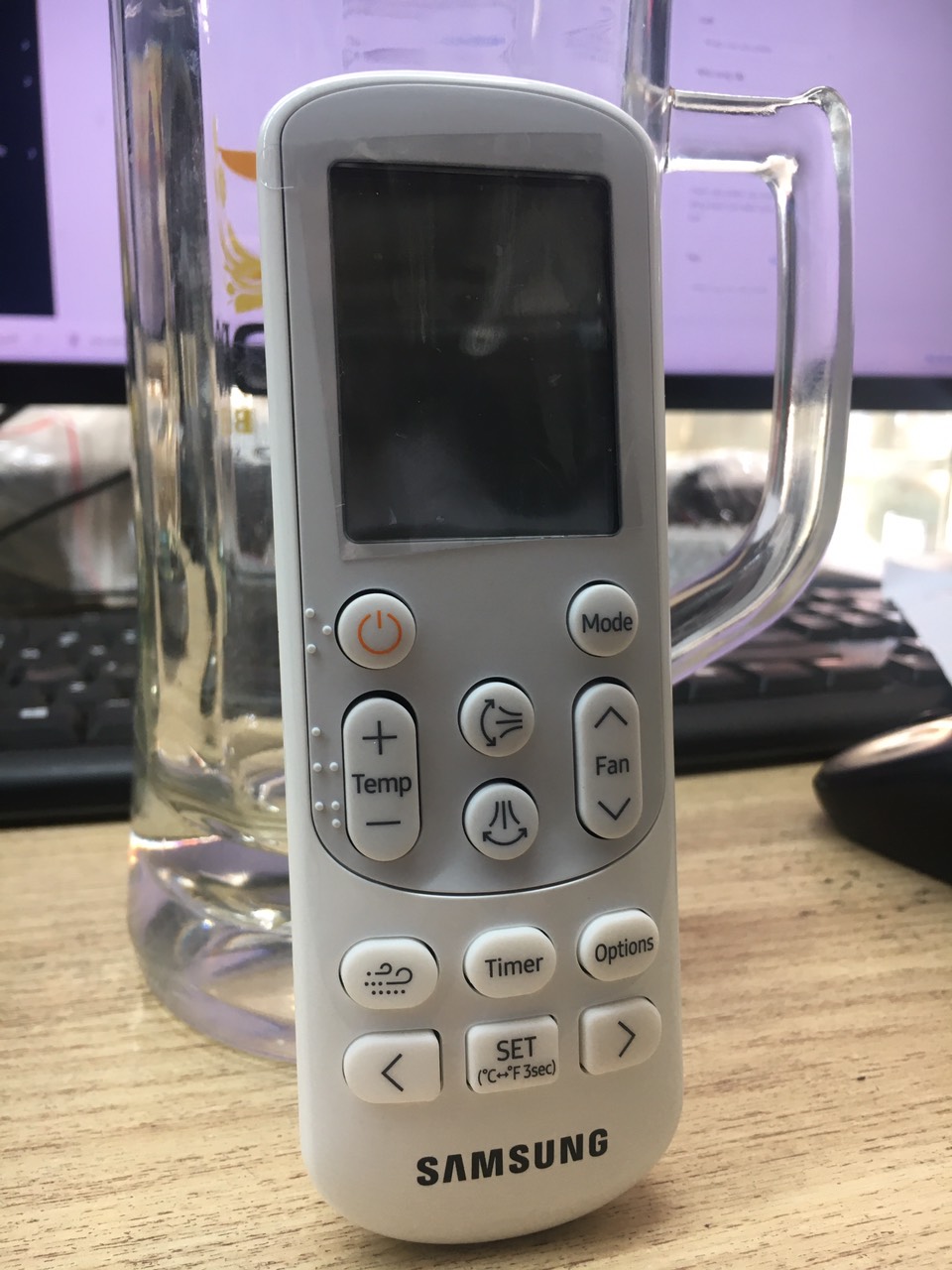 Điều khiển điều hòa Samsung chính hãng bảo hành 1 năm, hỏng đổi mới