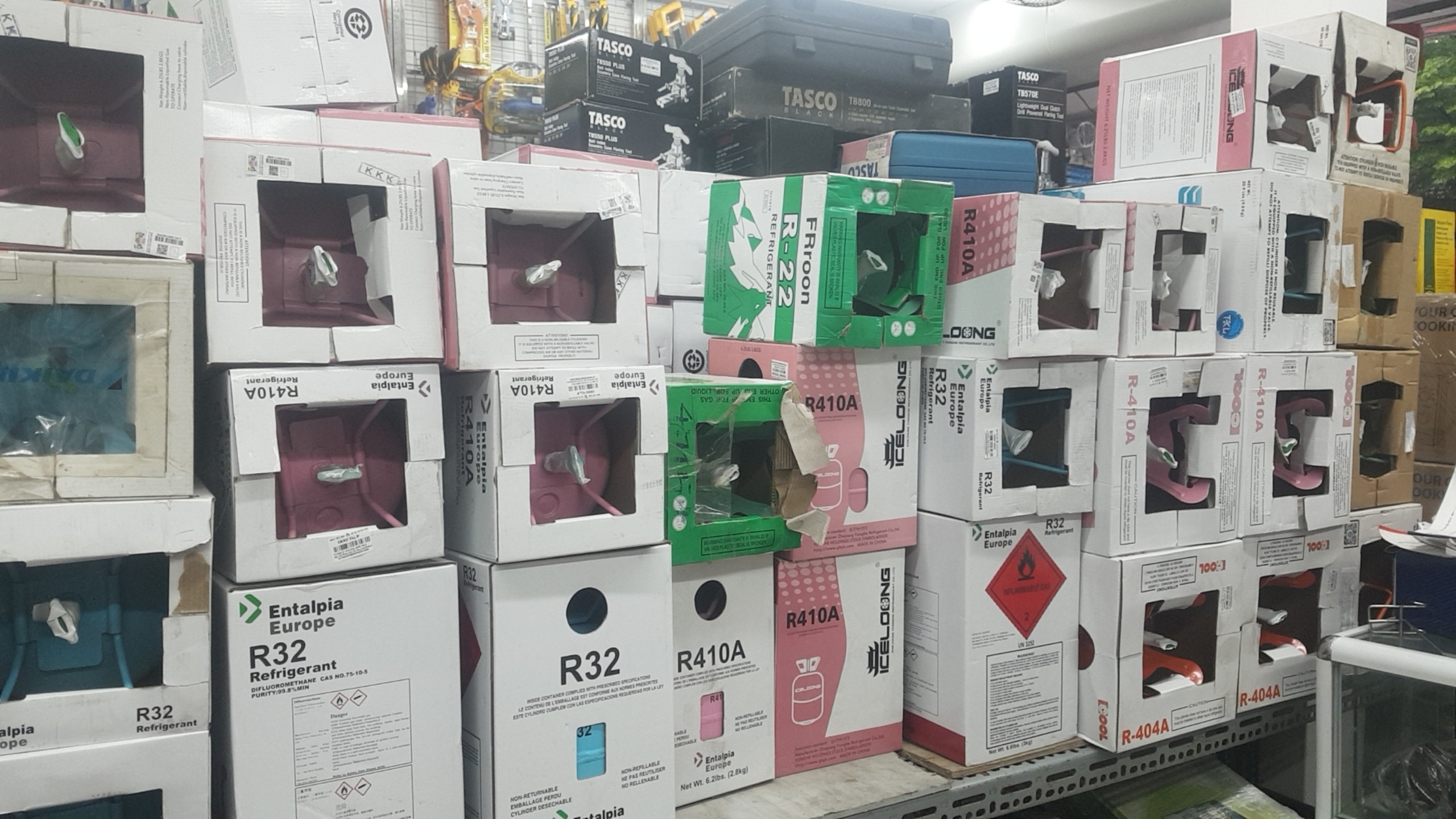 Địa chỉ bán gas  điều hòa  tại Hà Nội