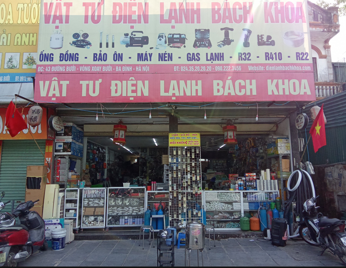 CỬA HÀNG BÁN GAS LẠNH ĐIỀU HÒA TẠI HÀ NỘI