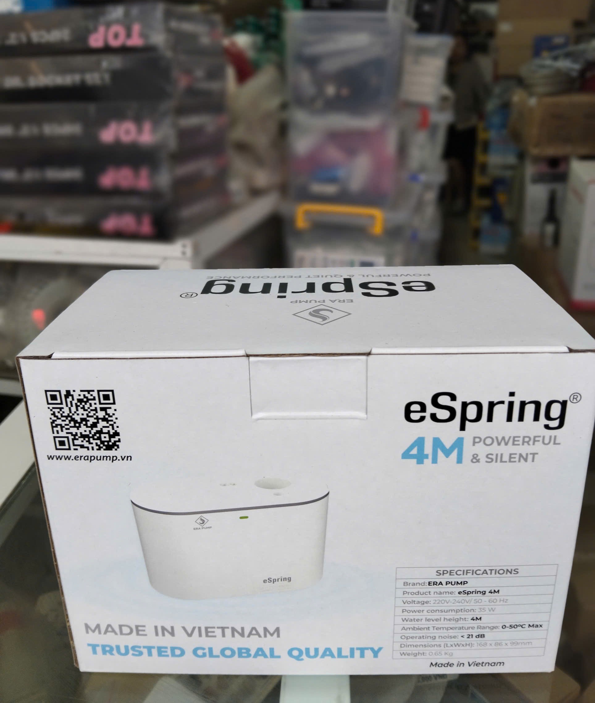 MÁY BƠM NƯỚC NGƯNG ĐIỀU HÒA eSpring 4M