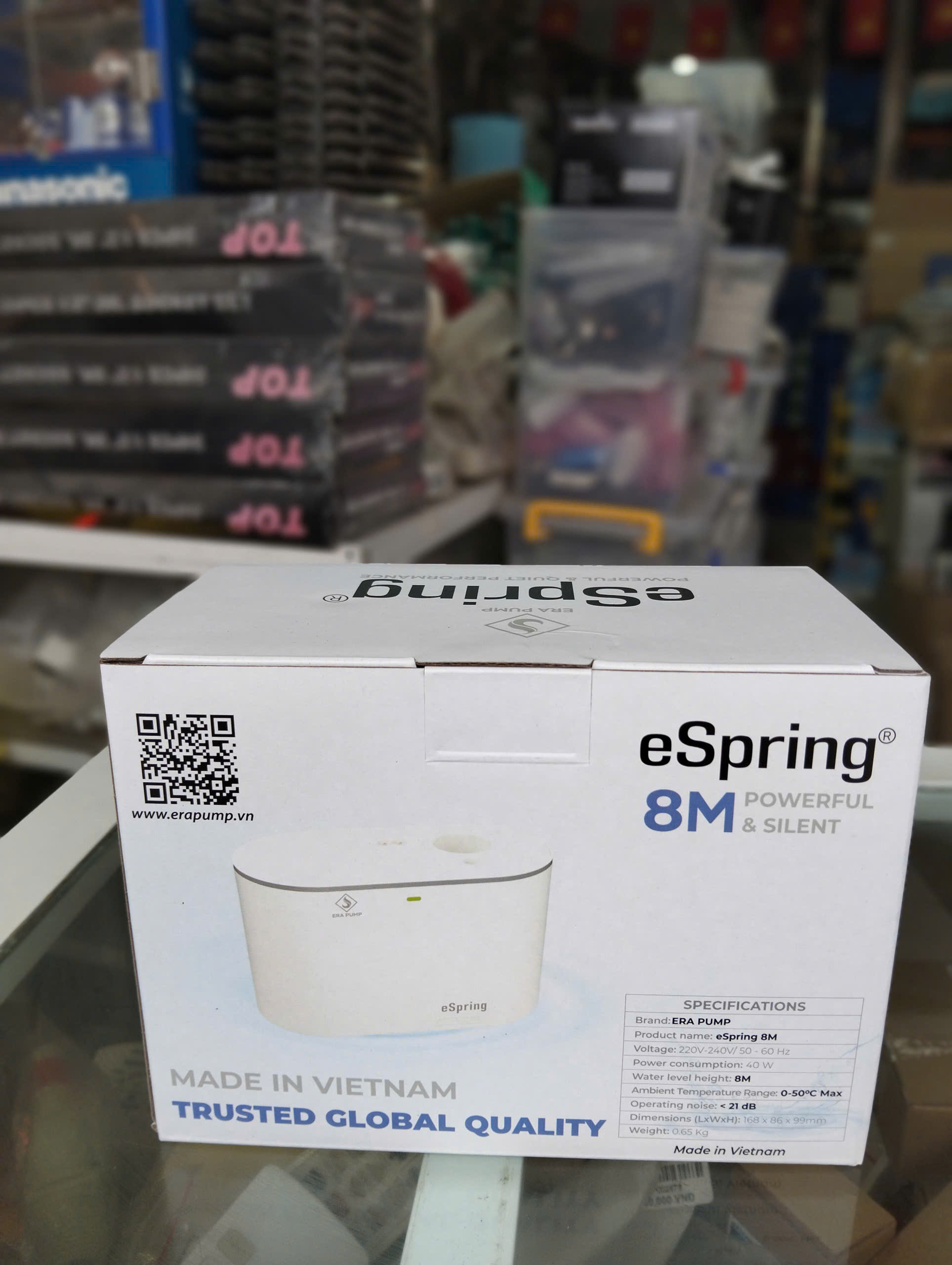 MÁY BƠM NƯỚC NGƯNG ĐIỀU HÒA eSpring 8M
