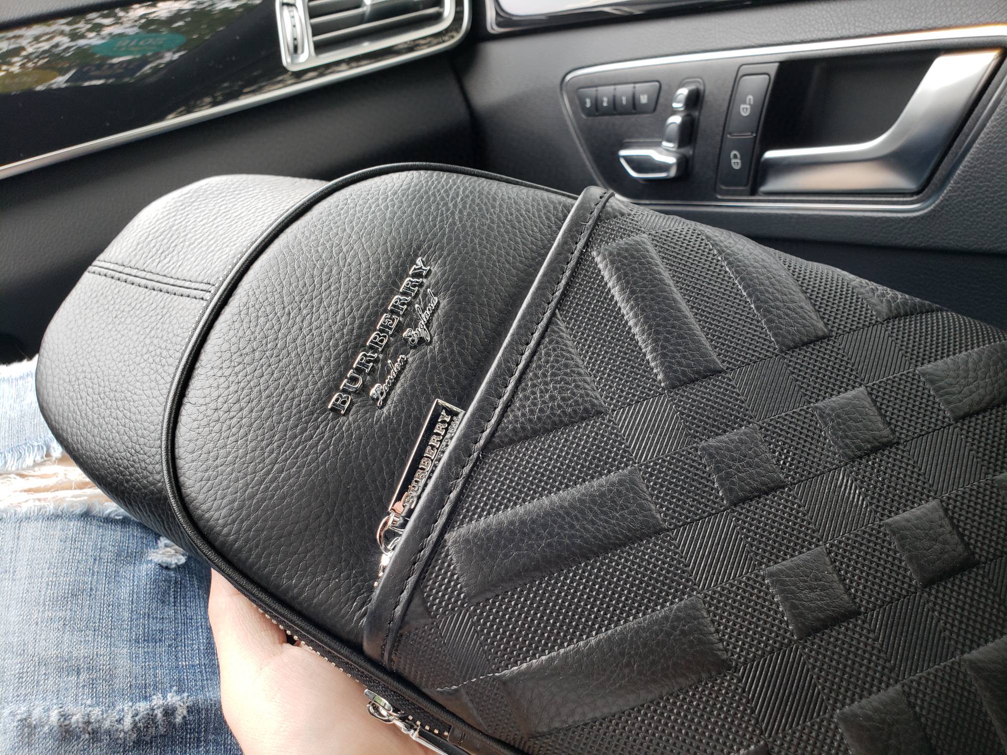 burberry car interior