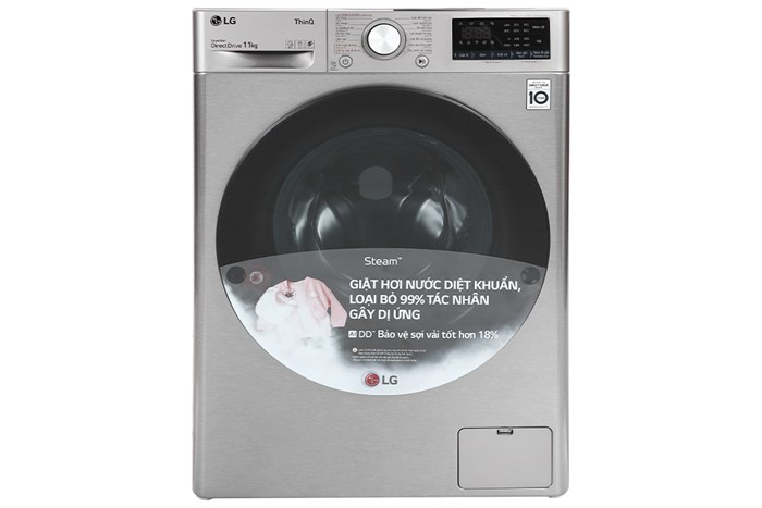 Máy giặt LG FV1411S4P AI DD Inverter 11 kg
