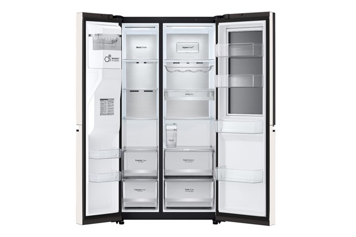 Tủ lạnh LG GR-X257BG Inverter 635 lít Side By Side InstaView Door-in-Door