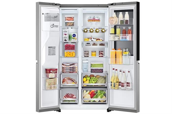 Tủ lạnh LG GR-G257SV Inverter 635 lít Side By Side InstaView