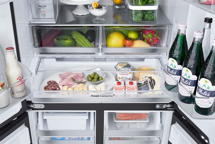 Tủ lạnh LG LFD61BLGA Inverter 607 lít Multi Door