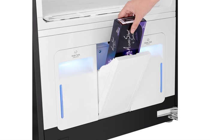 Tủ chăm sóc quần áo thông minh LG S5BOC Styler Inverter 5 móc