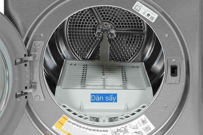 Máy sấy bơm nhiệt LG 10.5 kg DVHP50P