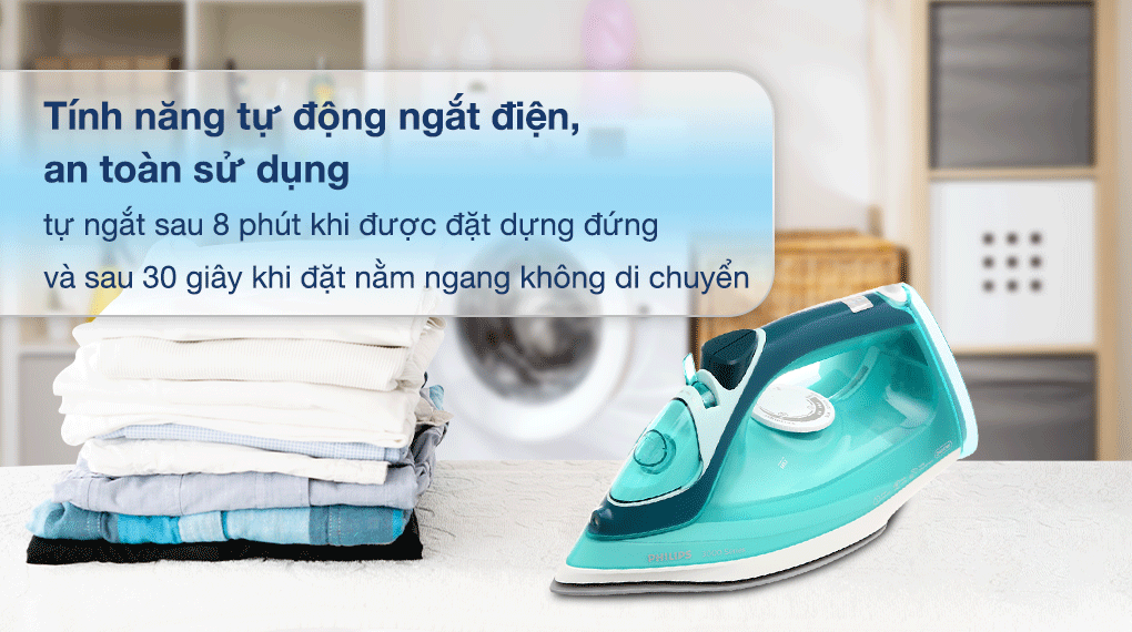 Bàn ủi hơi nước Philips DST3030/70 2400W