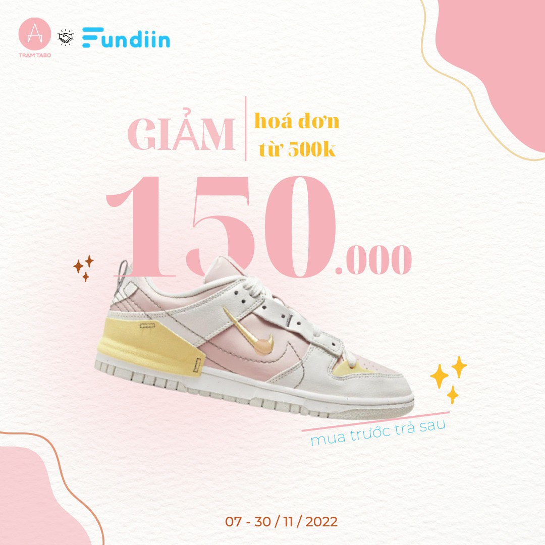 📢 Giảm ngay 150k - Không cần trả tiền liền  📢