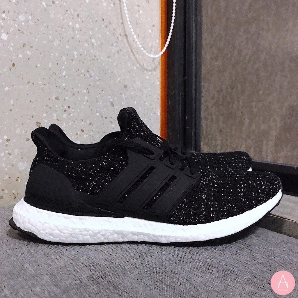 ultraboost 4.0 black white speckle