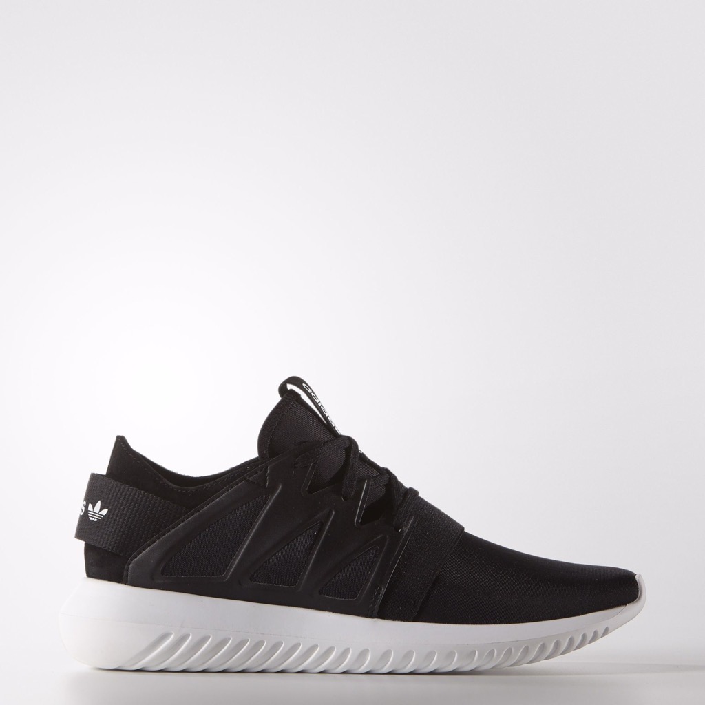 S75581 W ADIDAS TUBULAR VIRAL BLACK WHTIE