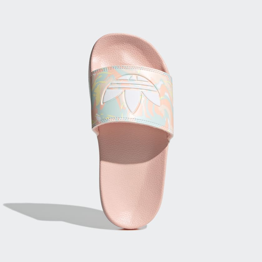 Adidas adilette store haze coral